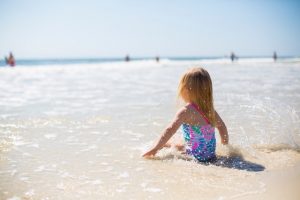 Baby safety at the shore