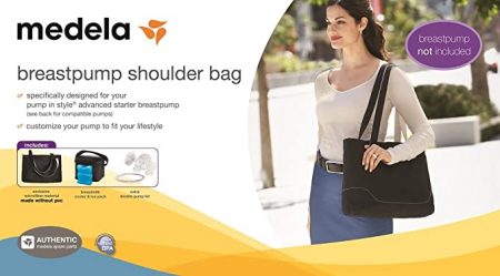 Breast Pump Shoulder Bag by Medela infographic