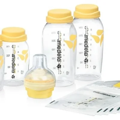 Breast Milk Store and Feed Set