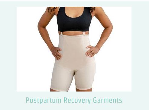 Postpartum recovery garments