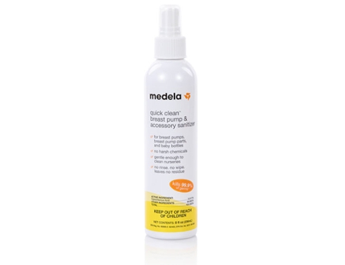 Medela Quick Clean Breast Pump & Accessory Sanitizer - 8 fl oz