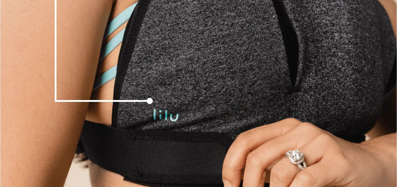 Lilu is a pumping bra that promises more breast milk in less time