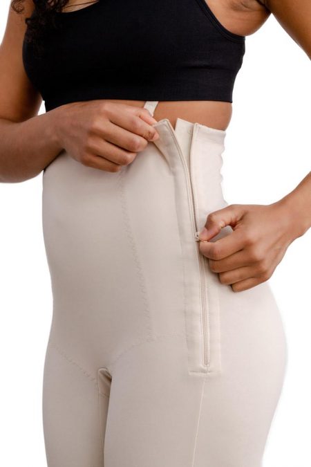 C-Section Postpartum Recovery Support Garment with Zipper