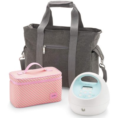 Image of Spectra S1 breast pump with a tote and cooler bundle