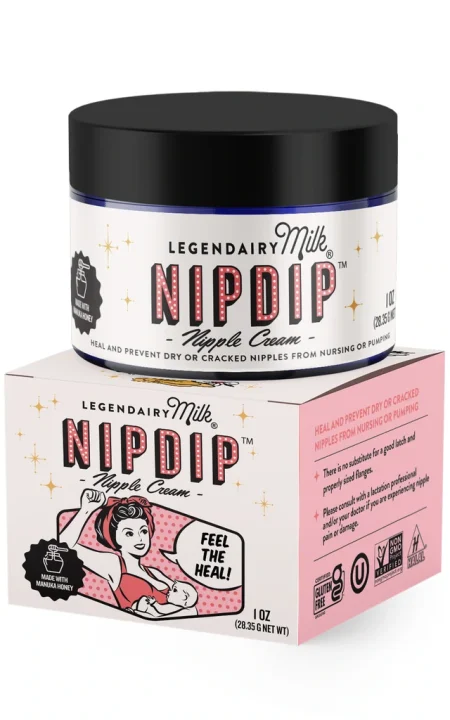 Legendairy Milk NipDip container and box