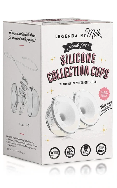 Legendairy Milk Silicone Collection Cups box