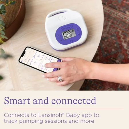 Mobile app for the Lansinoh 3.0 Breast Pump