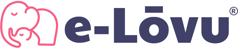 Logo for e-Lovu, a third party partner of The Breastfeeding Shop
