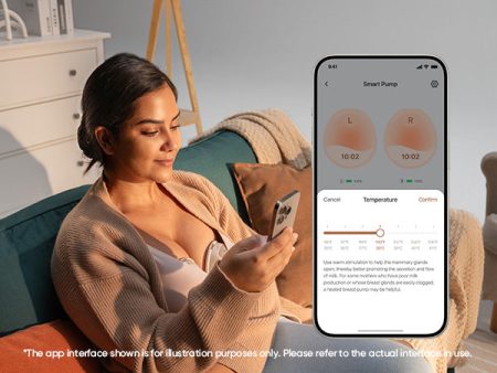 Eufy S1 Pro Breast Pump Remote Heating Infographic