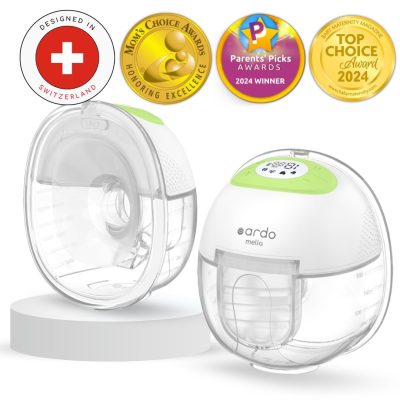Ardo Melia Breast Pump product image with their awards and accolades