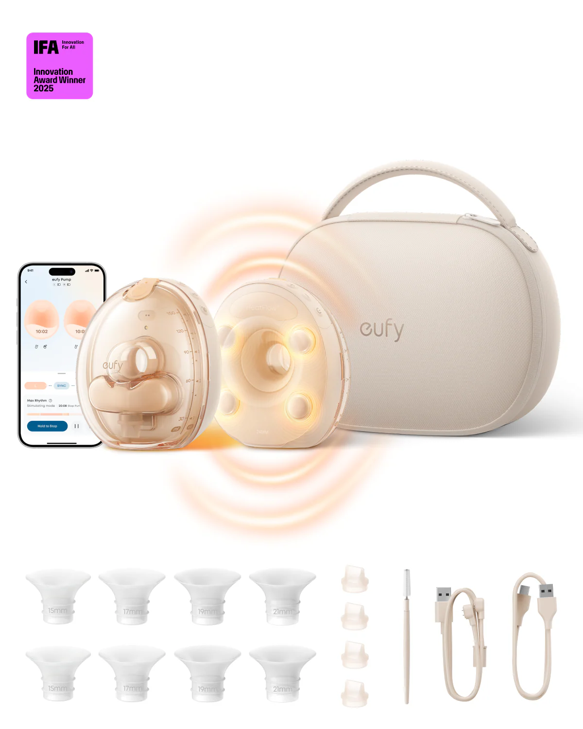 Eufy S2 Pro Eufy S2 Pro wearable breast pump